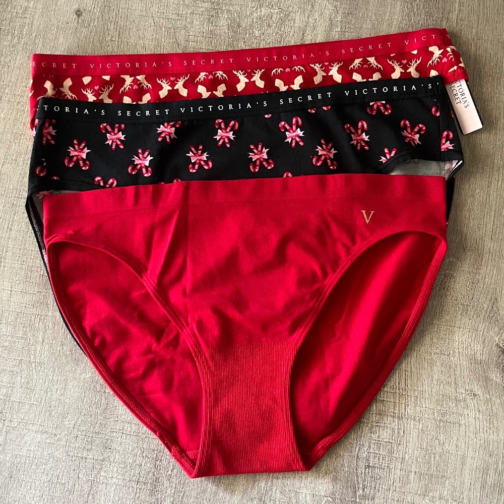 Victoria's Secret Holiday Panties - NWT